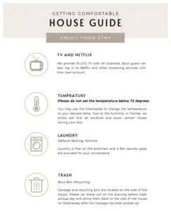 HOUSE GUIDE